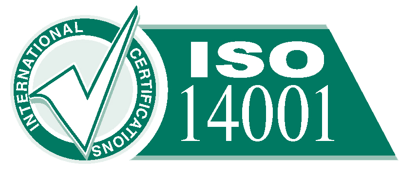 Certificated ISO 14001